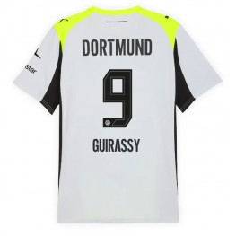 Borussia Dortmund Serhou Guirassy #9 Uit tenue 2025-26 Korte Mouw